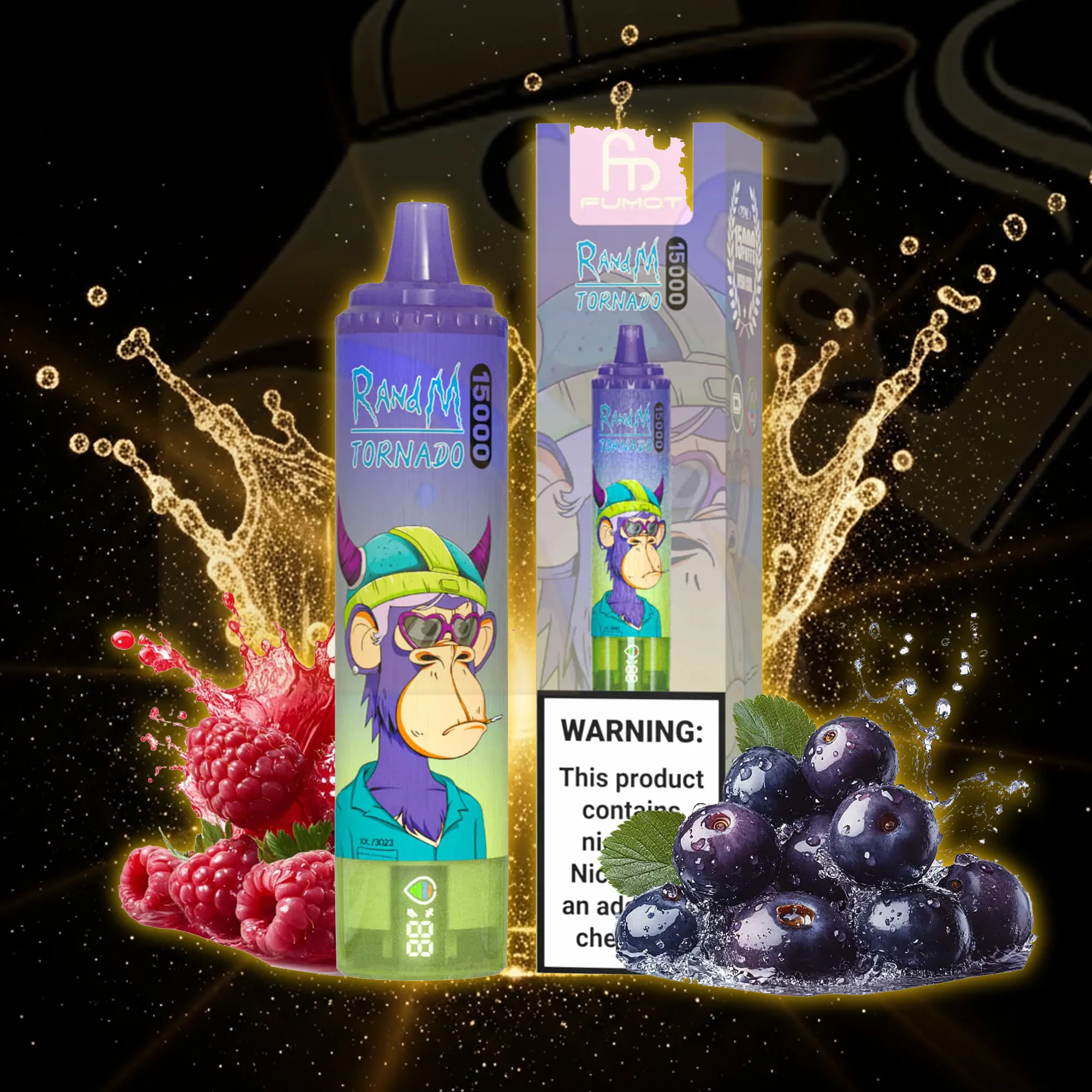 Fumot Tornado 15000 Vimto Disposable Vape 15000 Puffs
