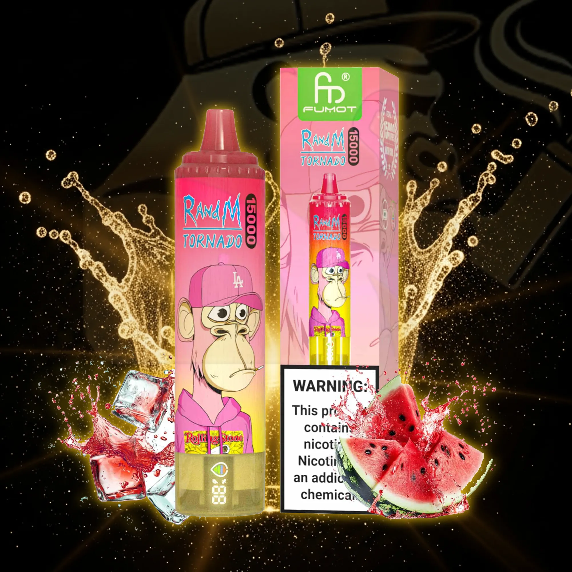 Fumot Tornado 15000 Lush Ice Disposable Vape 15000 Puffs