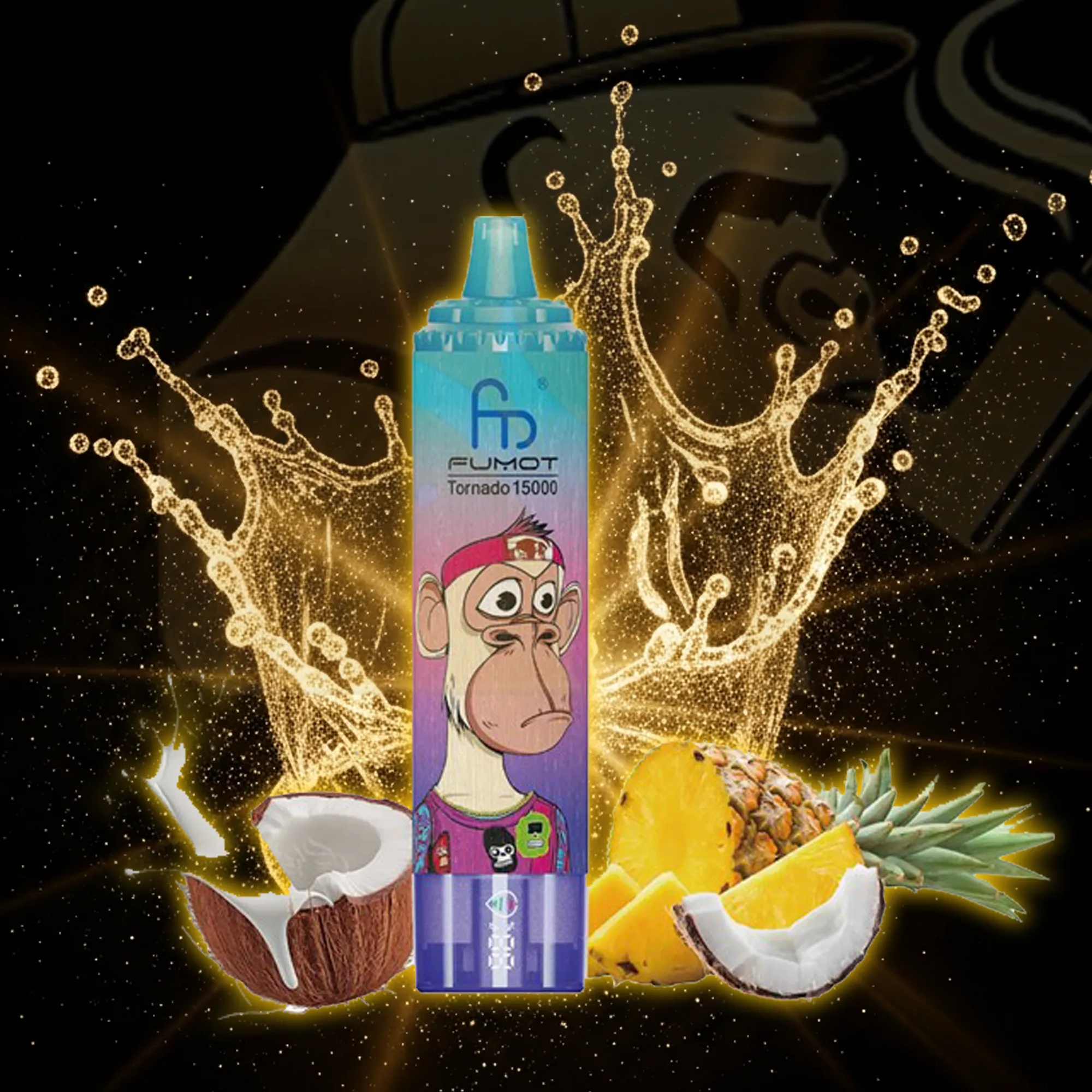 Fumot Tornado 15000 Pina Colada Disposable Vape 15000 Puffs